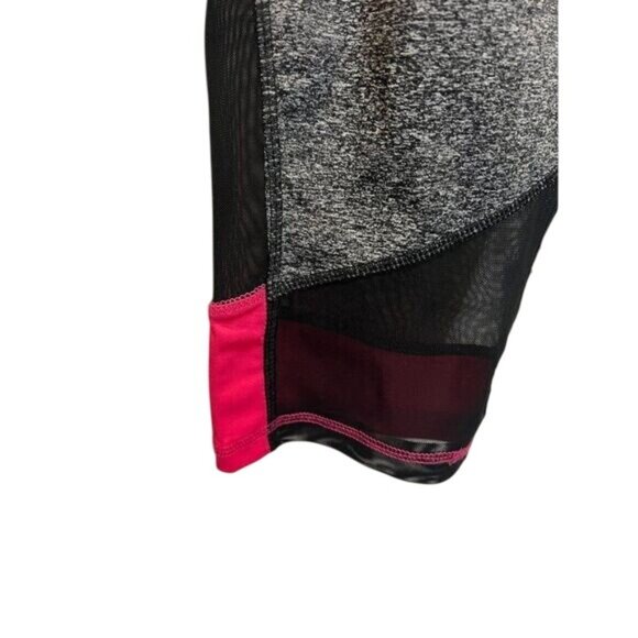 Women's Fitness Tights Leggings Push Up Sport Running Yoga Gym Capri Pants - Picture 4 of 5